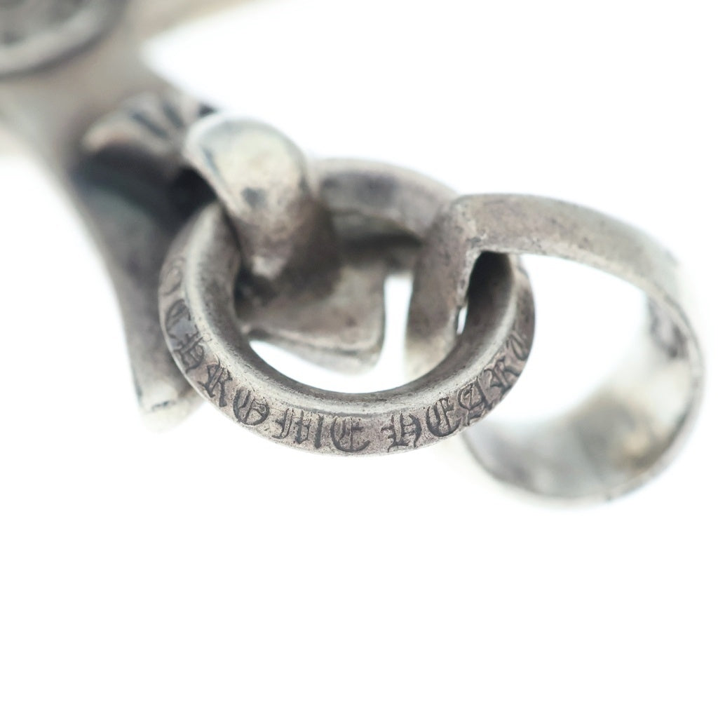 CHROME HEARTS(クロムハーツ) CH CRS LG W/BALE Wベイル ラージCHクロスペンダントトップ シルバー BCA215