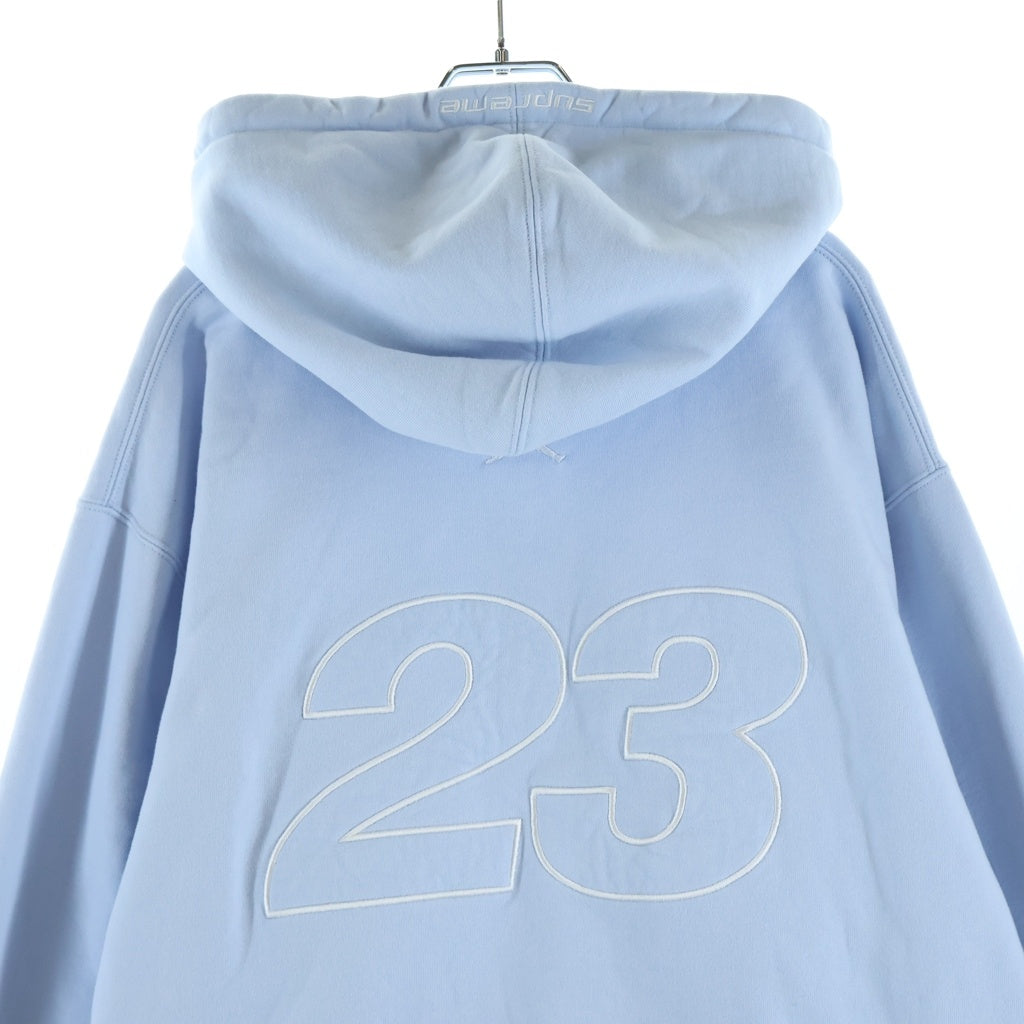 SUPREME(シュプリーム) 26SS ×JORDAN BRAND Hooded Sweatshirt ジョーダンブランド フーデッド ジップアップ スウェット パーカー ブルー IR6459-441