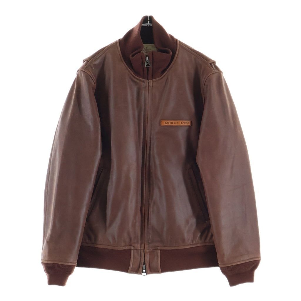 AVIREX(アヴィレックス) COW TANKERS JACKET カウ タンカースジャケット アウター ブラウン 6181047