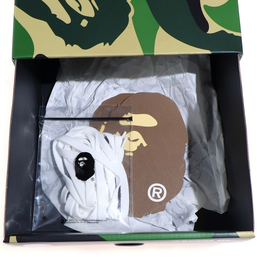 A BATHING APE(アベイシングエイプ) BAPE SK8 STA #2 ローカットスニーカー ホワイト US12/30cm OZXSHMX30391P