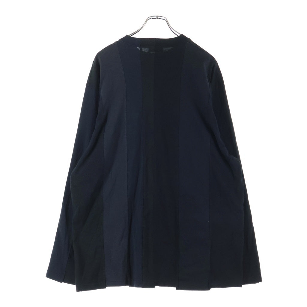 BALENCIAGA(バレンシアガ) 青山限定 再構築長袖Tシャツ カットソー ブラック 661604