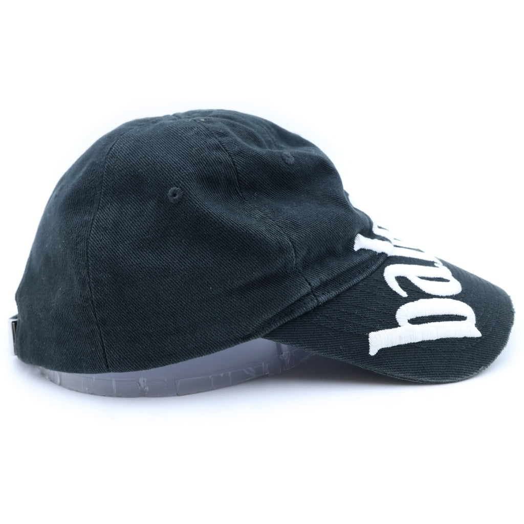 BALENCIAGA(バレンシアガ) 22SS ダイアゴナル ロゴ ベースボールキャップ 帽子 ブラック 680738