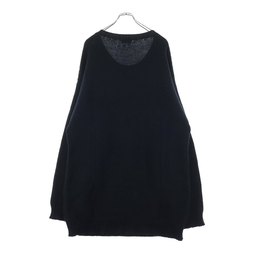 CELINE(セリーヌ) THE DANCING KID Loose Crew Neck Knit ザ ダンシングキット カシミヤニット セーター ブラック 2A04L714M