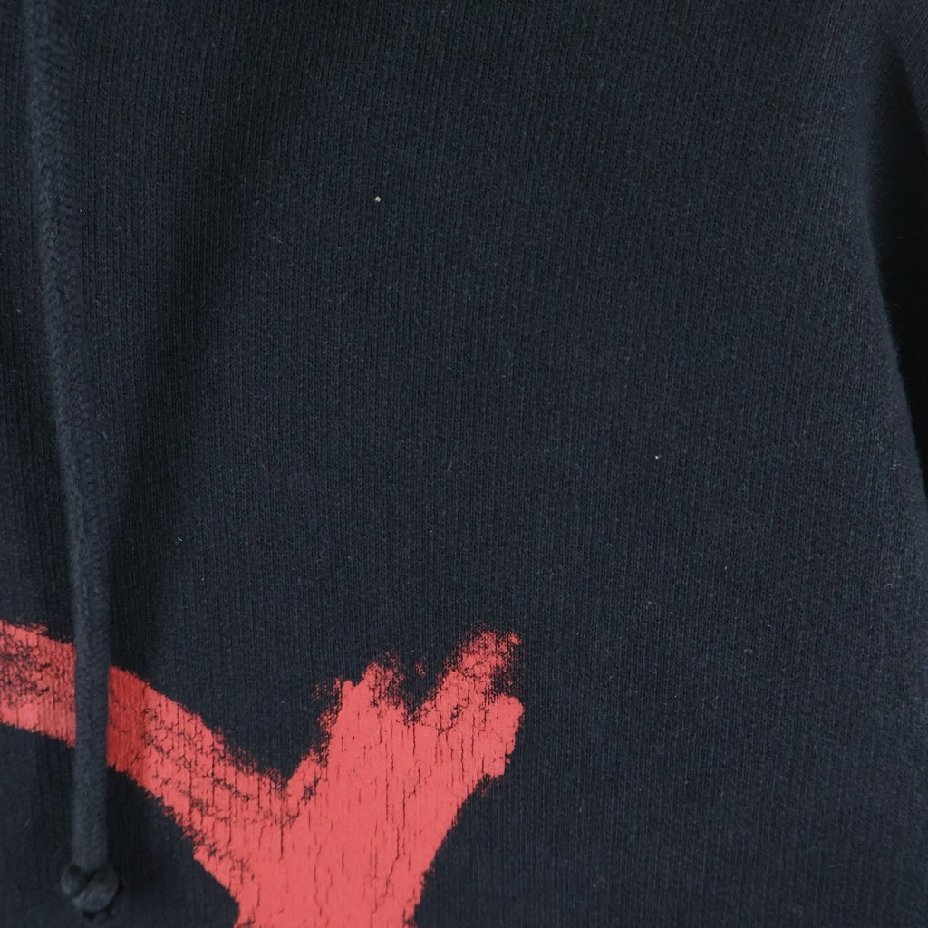 VETEMENTS(ヴェトモン) 20SS Anarchy Hoodie ヴェトモン アナーキーフーディ プルオーバーパーカー プリント ブラック SS20TR312