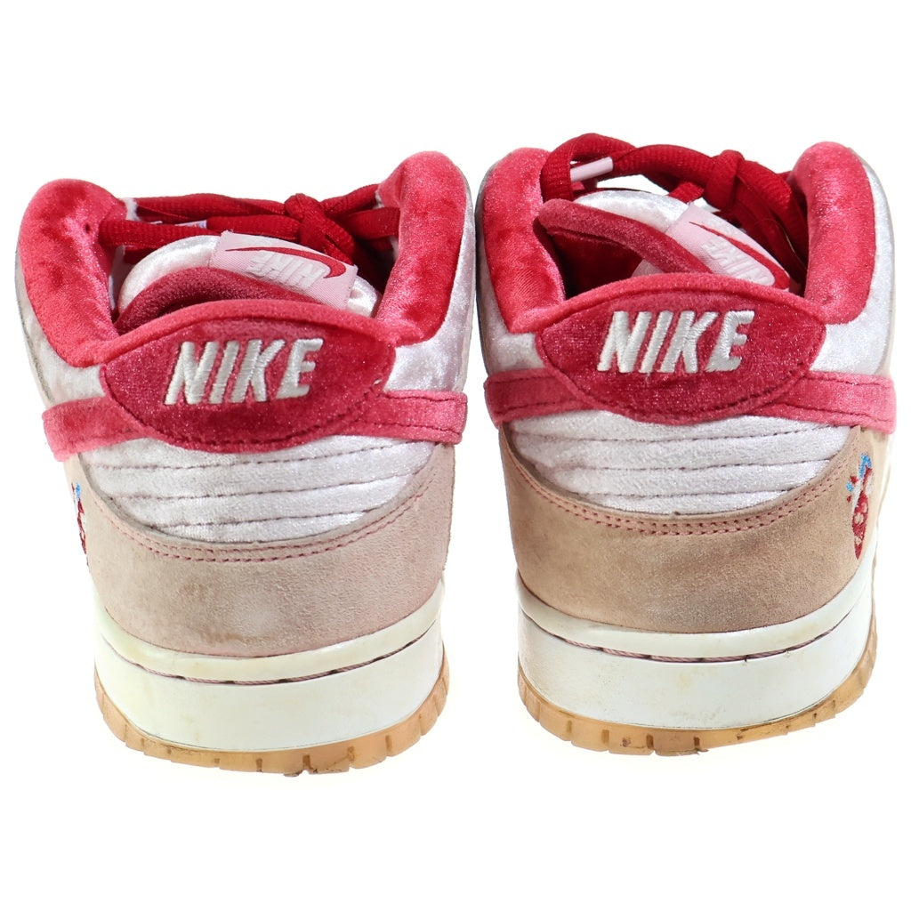 NIKE(ナイキ) ×Strangelove Dunk Low ×ストレンジラブ SB ダンク ロー ローカットスニーカー ピンク US9/27.0cm CT2552-800