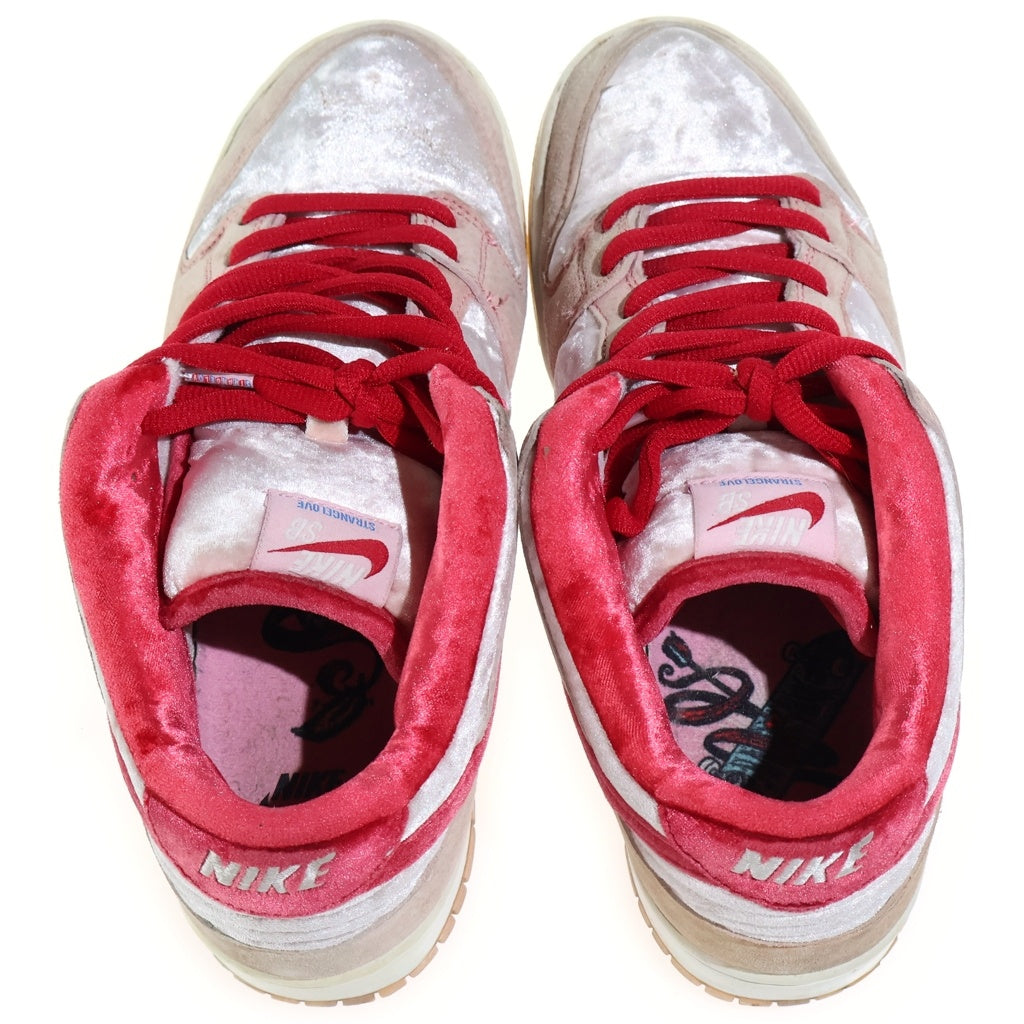 NIKE(ナイキ) ×Strangelove Dunk Low ×ストレンジラブ SB ダンク ロー ローカットスニーカー ピンク US9/27.0cm CT2552-800