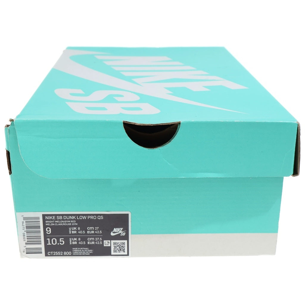 NIKE(ナイキ) ×Strangelove Dunk Low ×ストレンジラブ SB ダンク ロー ローカットスニーカー ピンク US9/27.0cm CT2552-800