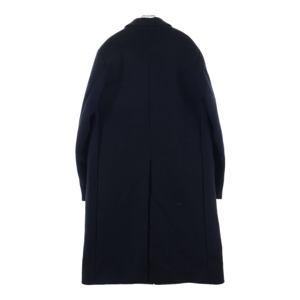 JIL SANDER(ジルサンダー) 20AW ウール チェスターコート ロングコート ネイビー JK JM ZB 7101