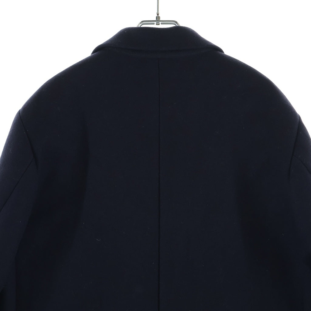 JIL SANDER(ジルサンダー) 20AW ウール チェスターコート ロングコート ネイビー JK JM ZB 7101