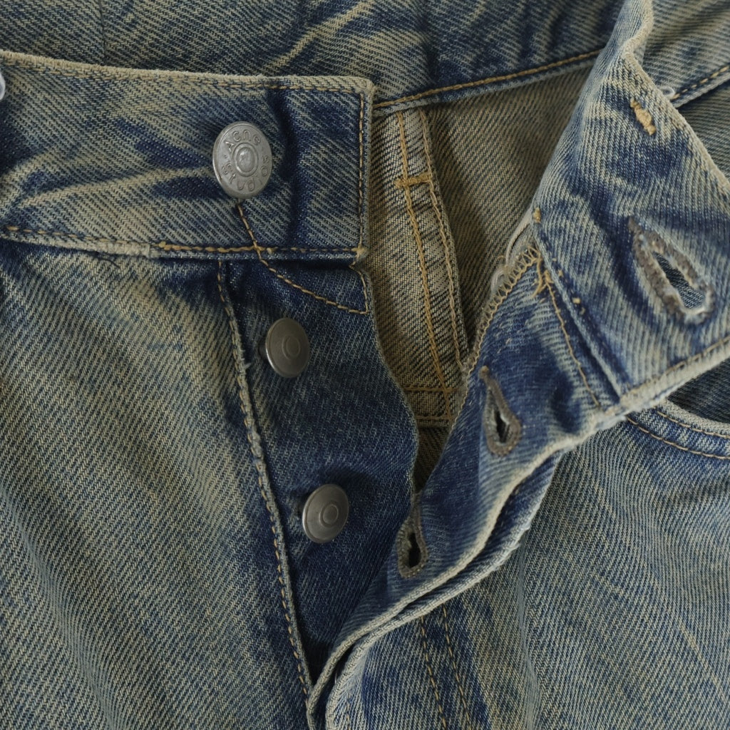 Acne Studios(アクネ ストゥディオズ) 2021 Delta ルーズフィットジーンズ デニムパンツ インディゴ B00338
