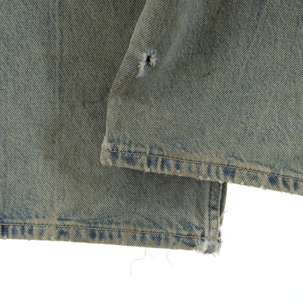 Acne Studios(アクネ ストゥディオズ) 2021 Delta ルーズフィットジーンズ デニムパンツ インディゴ B00338