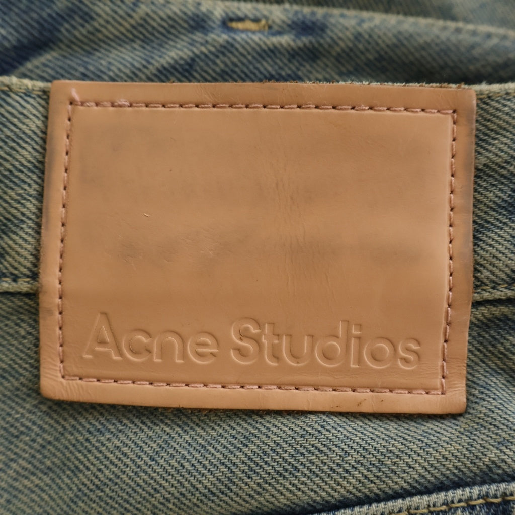 Acne Studios(アクネ ストゥディオズ) 2021 Delta ルーズフィットジーンズ デニムパンツ インディゴ B00338