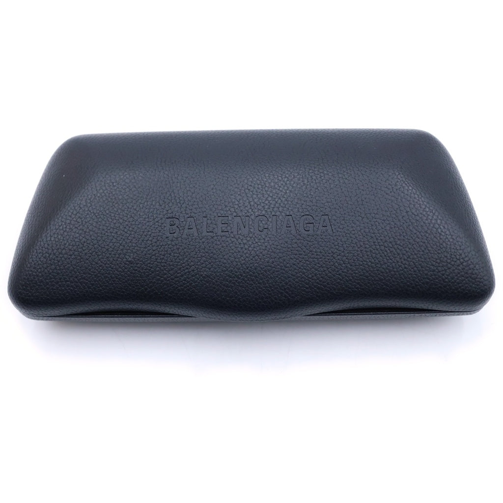 BALENCIAGA(バレンシアガ) Invisible Rectangle メタルフレーム スクエア アイウェア 眼鏡 シルバー BB0316S