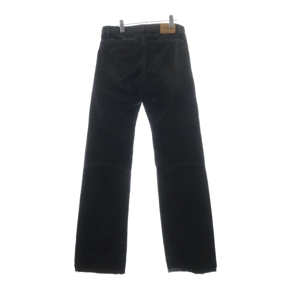 BALENCIAGA(バレンシアガ) 25SS Lowrise Denim Pants ローライズ デニムパンツ ブラック 833433