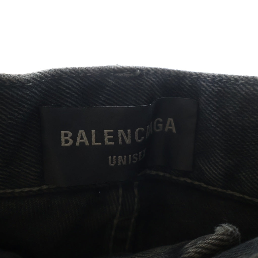 BALENCIAGA(バレンシアガ) 25SS Lowrise Denim Pants ローライズ デニムパンツ ブラック 833433