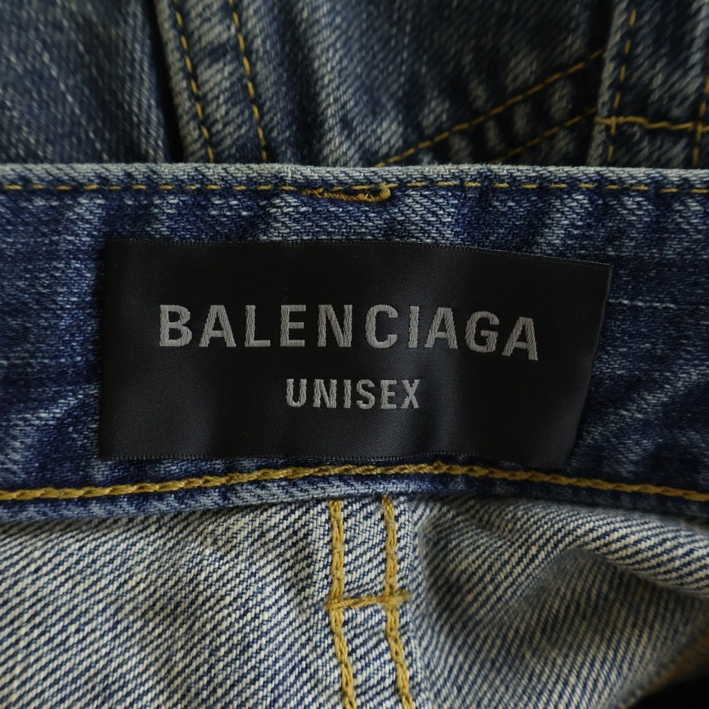 BALENCIAGA(バレンシアガ) Cut Up Tracksuit Pants カットアップ トラックスーツ パンツ インディゴ 831176TSW71