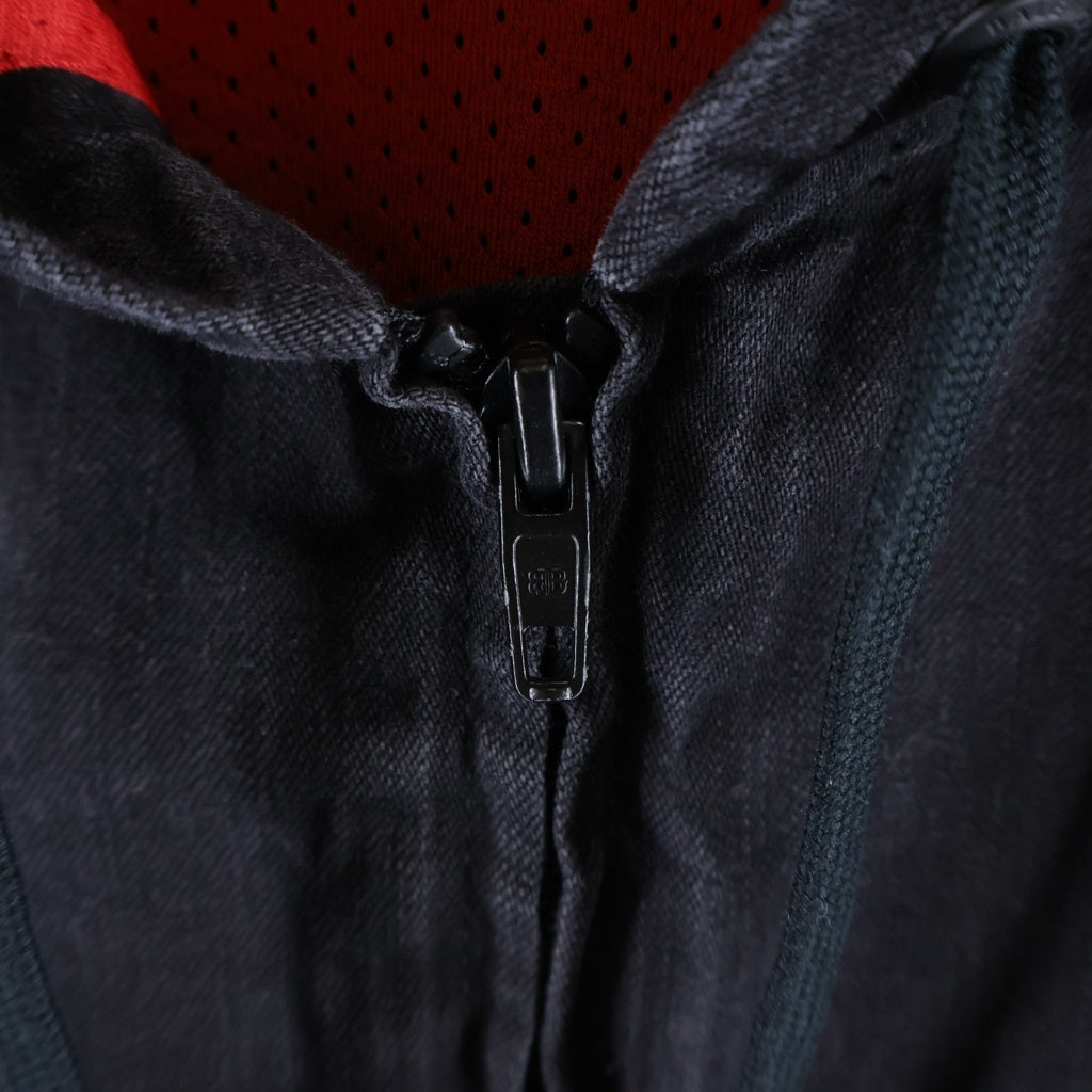 BALENCIAGA(バレンシアガ) ×NBA ワッペン デニムブルゾン ジャケット ブラック 863830 TQW54
