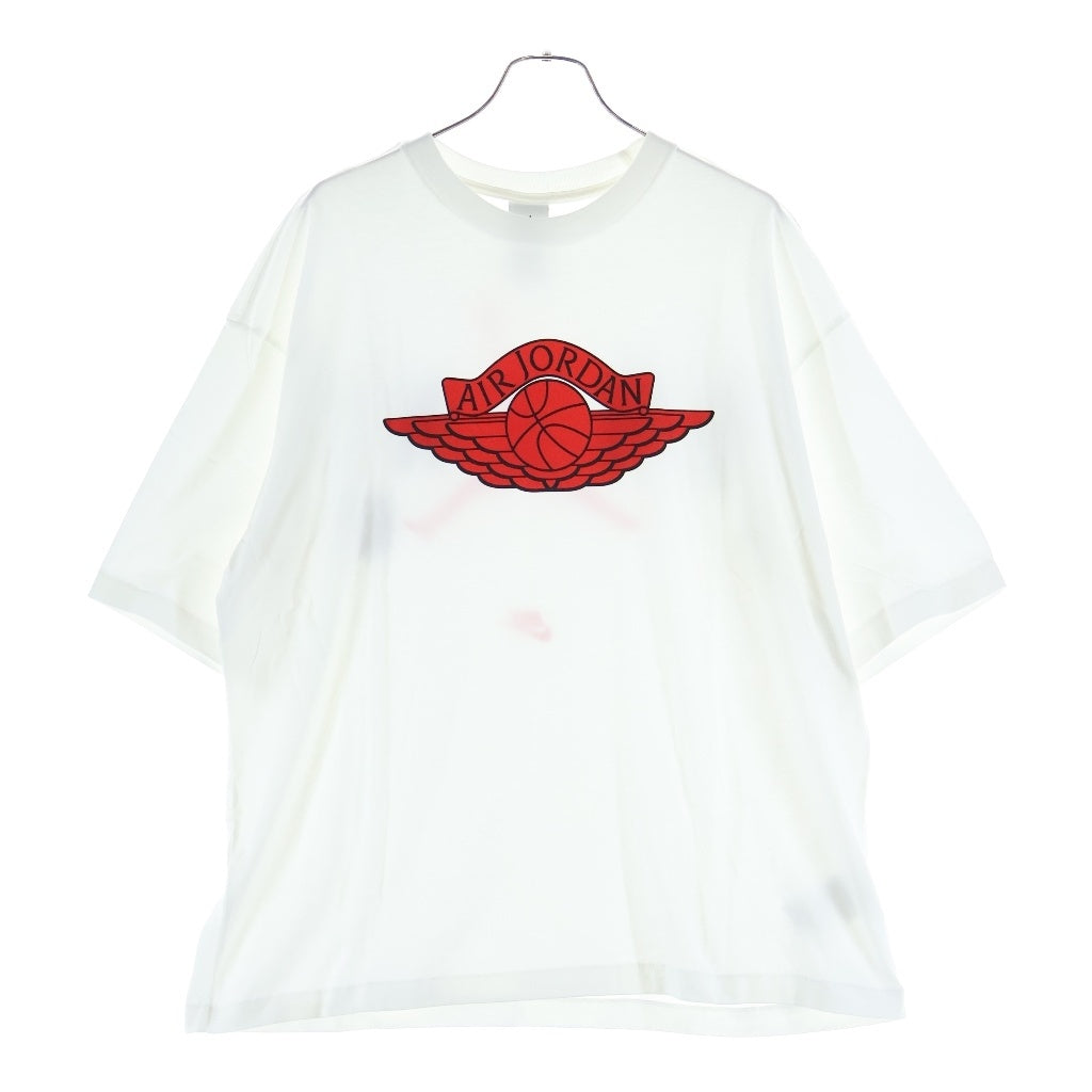 SAINT MICHAEL(セントマイケル) 26SS × NIKE ナイキ 両面プリント クルーネック 半袖Tシャツ ホワイト FV4716-100