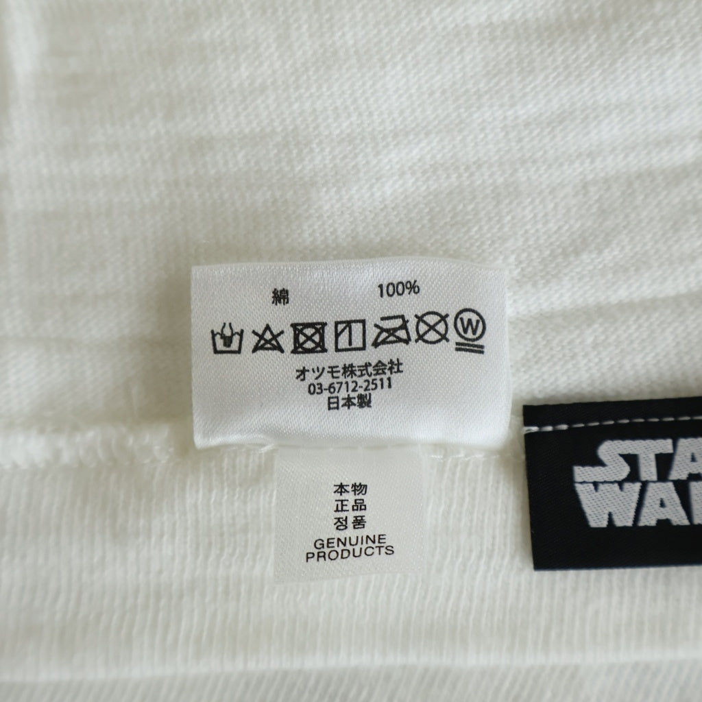 HUMAN MADE(ヒューマンメイド) 23SS ×STARWARS GRAPHIC TEE スターウォーズ グラフィックデザイン クルーネック カットソー 半袖Tシャツ ホワイト XX26TE009