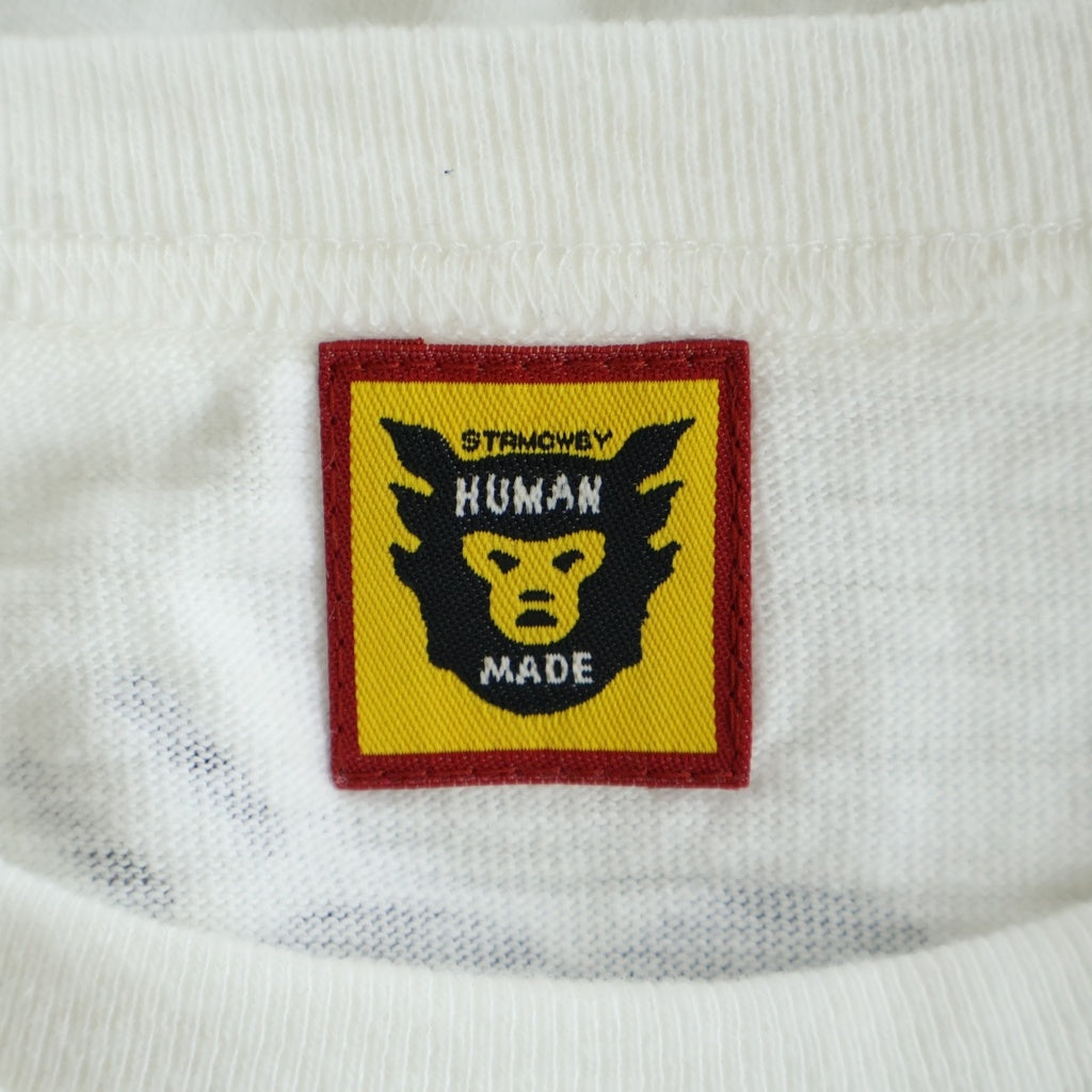 HUMAN MADE(ヒューマンメイド) 24SS × STARWARS GRAPHIC T-SHIRT スターウォーズ グラフィック クルーネック カットソー 半袖Tシャツ ホワイト XX27TE020