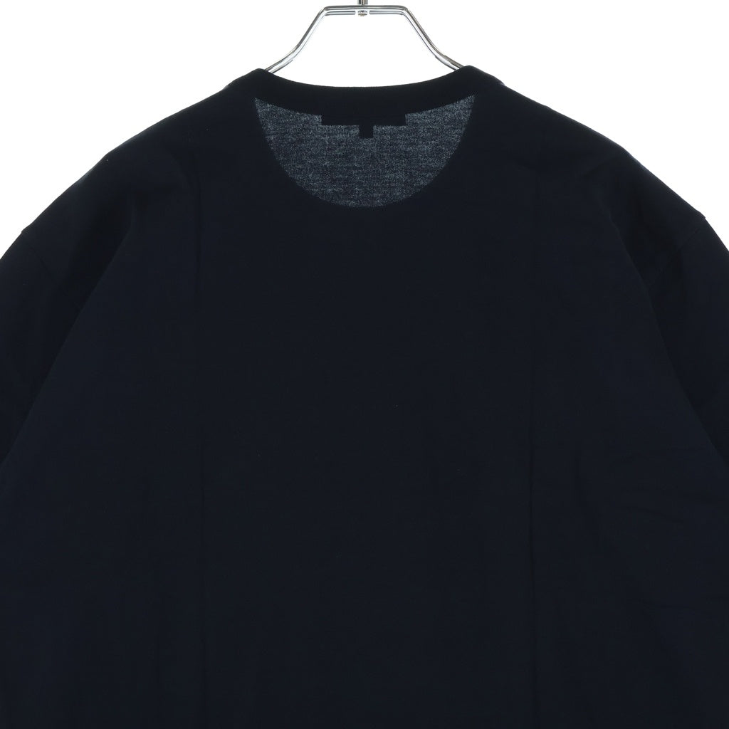 COMME des GARCONS(コムデギャルソン) AD2022 ロゴデザイン クルーネック カットソー 半袖Tシャツ ブラック HK-T009