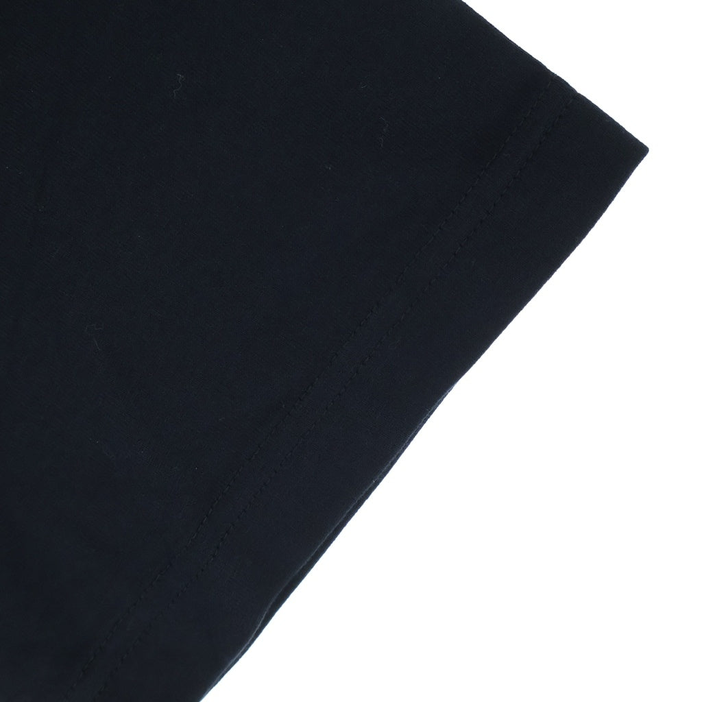 COMME des GARCONS(コムデギャルソン) AD2022 ロゴデザイン クルーネック カットソー 半袖Tシャツ ブラック HK-T009