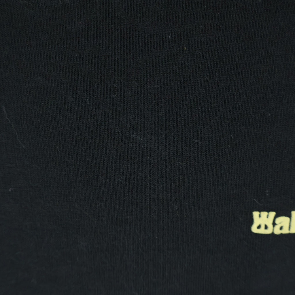 adidas(アディダス) ×WALES BONNER ウェールズ ボナー ロゴデザイン クルーネック カットソー 半袖Tシャツ ブラック ABW001
