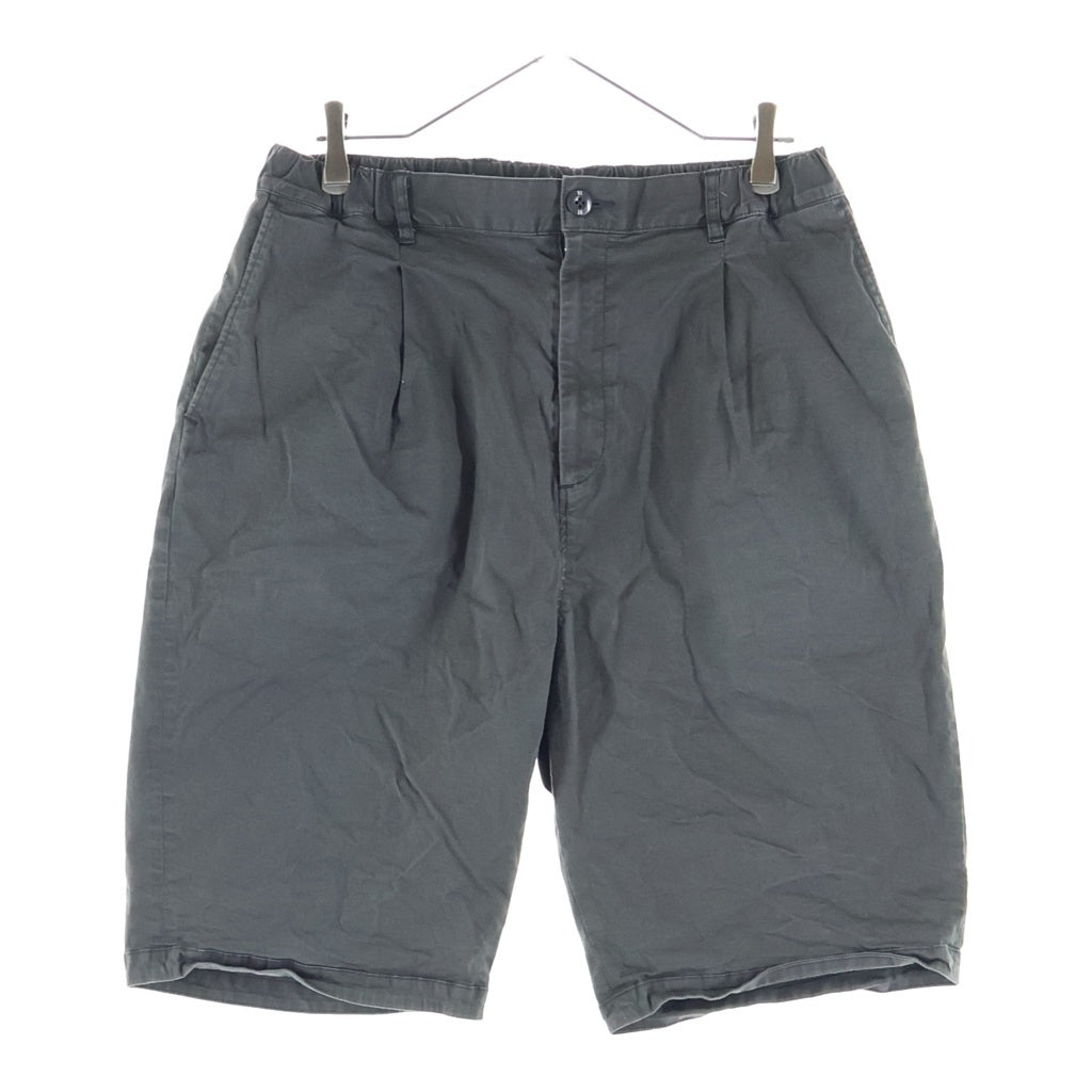 NEIGHBORHOOD(ネイバーフッド) 22SS TUCK ジップアップ タック ショートパンツ カーキ 221AQNH-PTM07