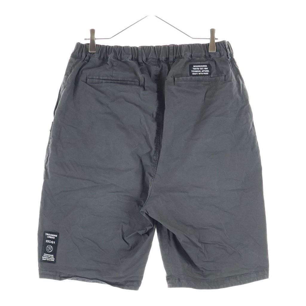 NEIGHBORHOOD(ネイバーフッド) 22SS TUCK ジップアップ タック ショートパンツ カーキ 221AQNH-PTM07