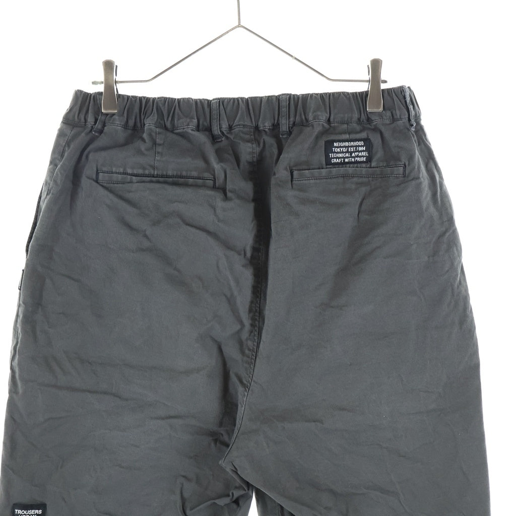 NEIGHBORHOOD(ネイバーフッド) 22SS TUCK ジップアップ タック ショートパンツ カーキ 221AQNH-PTM07