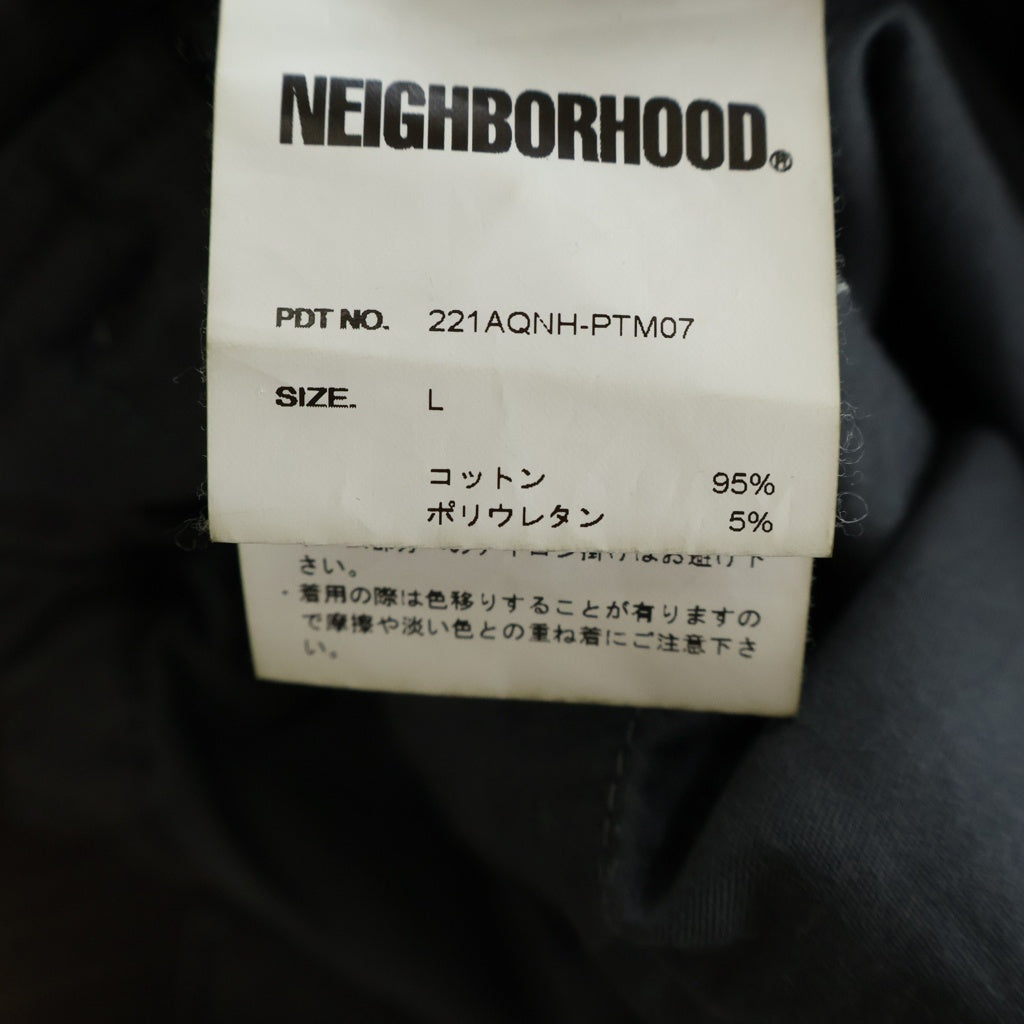 NEIGHBORHOOD(ネイバーフッド) 22SS TUCK ジップアップ タック ショートパンツ カーキ 221AQNH-PTM07