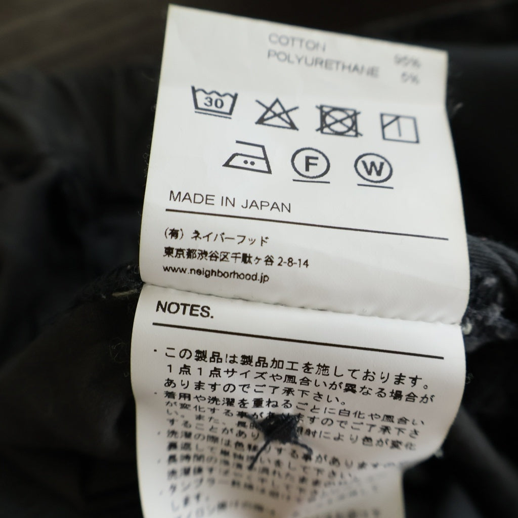 NEIGHBORHOOD(ネイバーフッド) 22SS TUCK ジップアップ タック ショートパンツ カーキ 221AQNH-PTM07