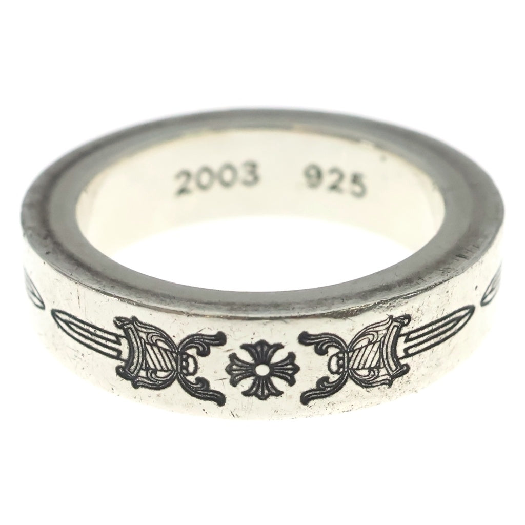 CHROME HEARTS(クロムハーツ) 6mm SPACER DAGGER 6mmスペーサーリング ダガー シルバーBCA335