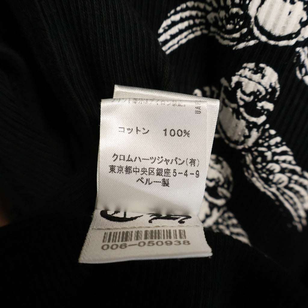 CHROME HEARTS(クロムハーツ) FOTI RIB TANK TOP フォティ タンクトップ カットソー ブラック