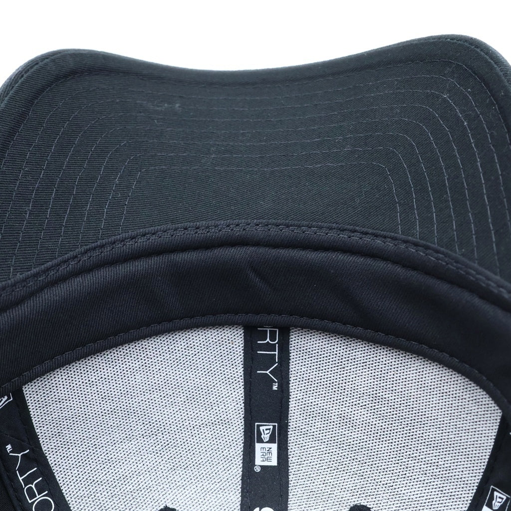 NEW ERA(ニューエラ) ×OFF WHITE ×AC MILAN 2024 オフホワイト エーシーミラン ベースボールキャップ 帽子 ブラック
