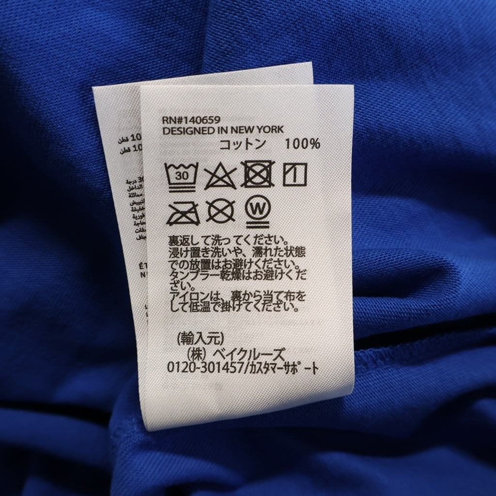 KITH(キス) HONOLULU ホノルル ロゴデザイン クルーネック カットソー 半袖Tシャツ ブルー