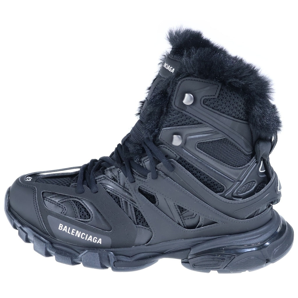 BALENCIAGA(バレンシアガ) Track Hike High Fake Fur トラックハイクフェイクファー ハイカットスニーカー ブラック US10/28.5cm 668557