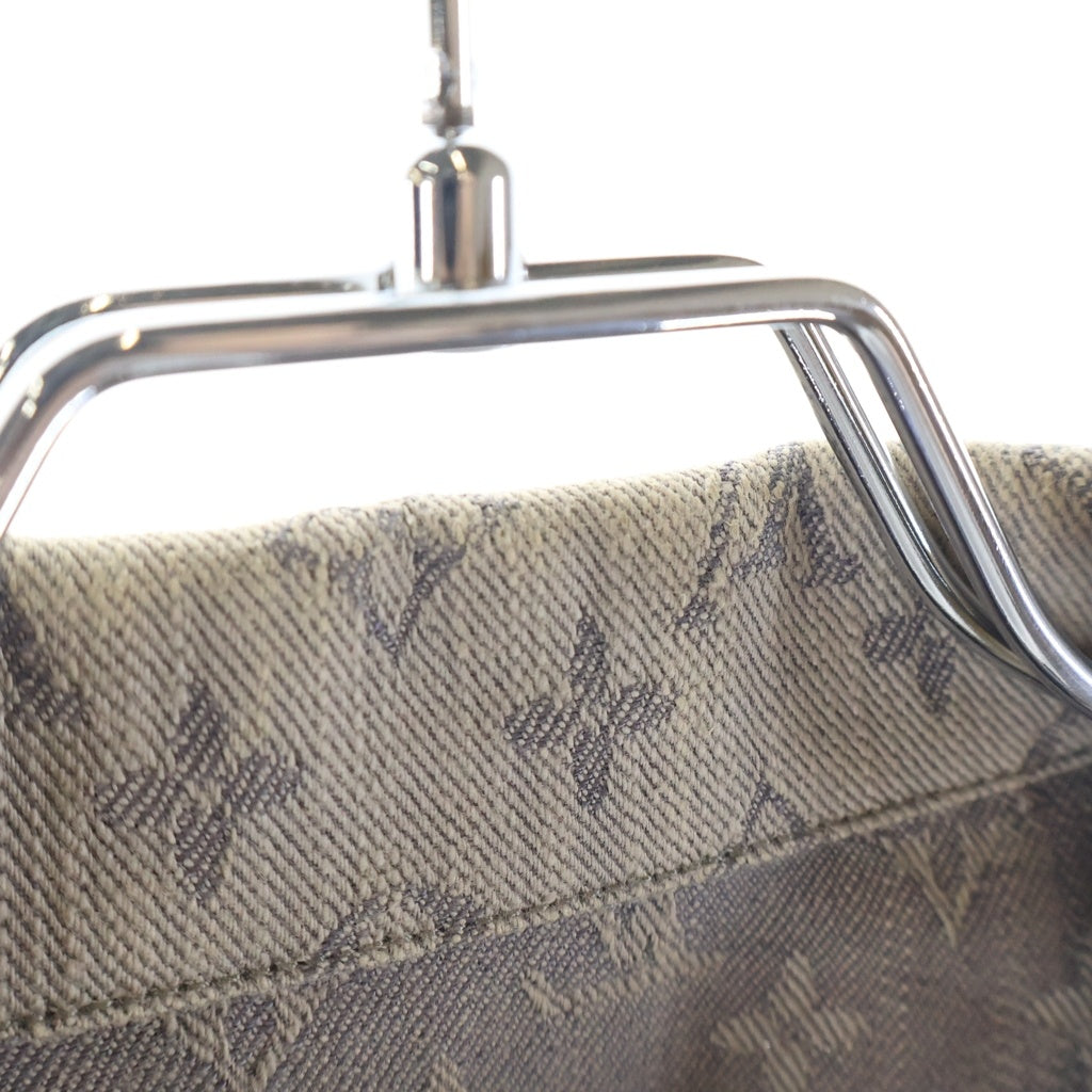 LOUIS VUITTON(ルイヴィトン) モノグラムエンボスデニムジャケット グレー RM211Q QJQ HHA21W