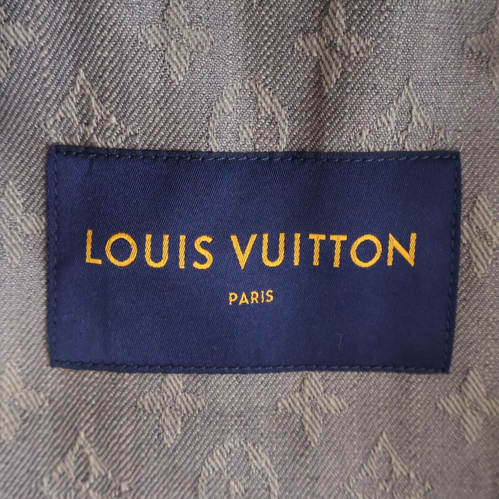 LOUIS VUITTON(ルイヴィトン) モノグラムエンボスデニムジャケット グレー RM211Q QJQ HHA21W