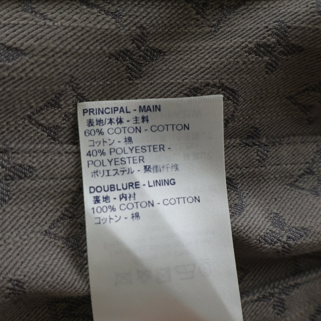 LOUIS VUITTON(ルイヴィトン) モノグラムエンボスデニムジャケット グレー RM211Q QJQ HHA21W