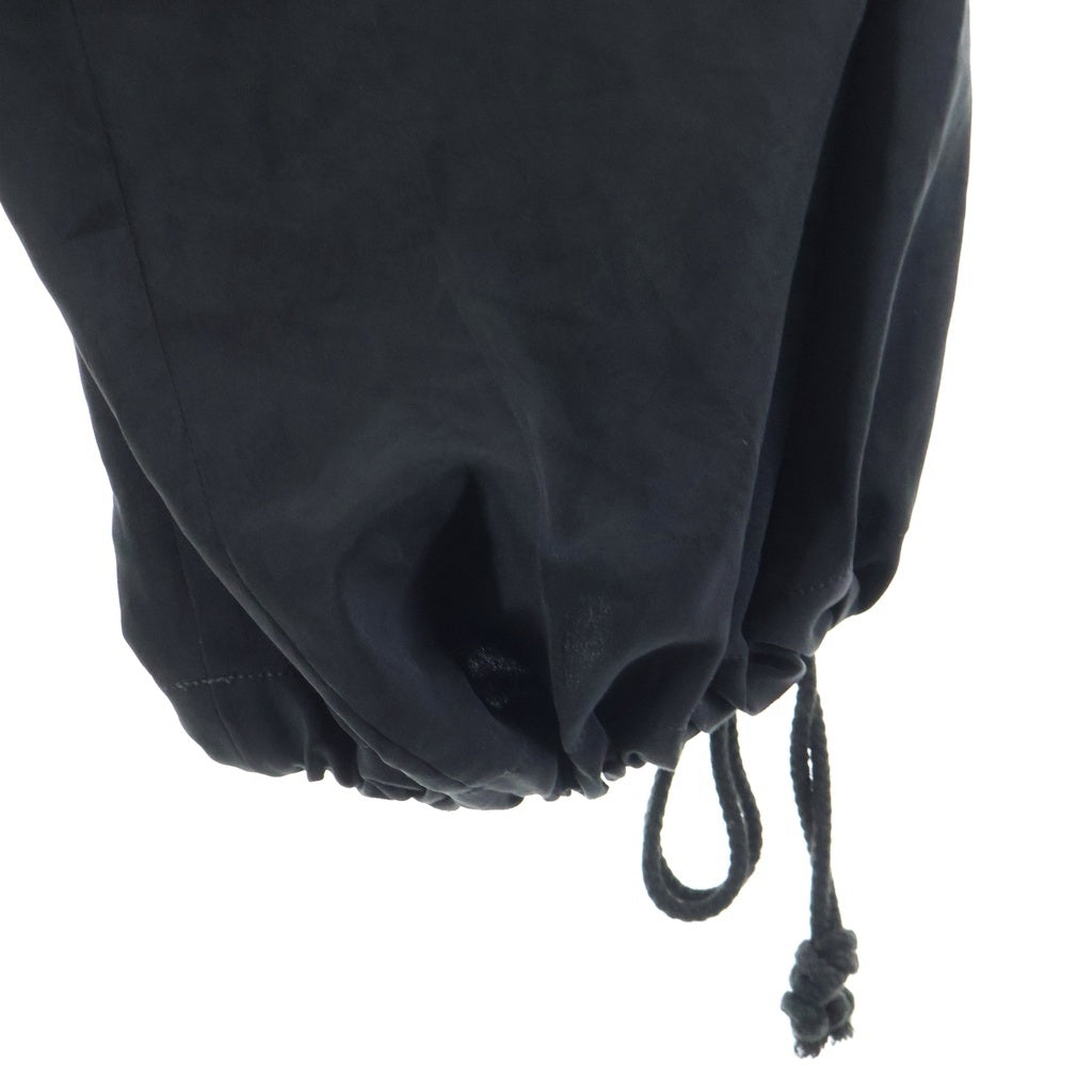 s'yte(サイト) CREPE de CHINE HAKAMA BALLOON PANTS ハカマ バルーンシルエットパンツ ブラック UK-P02-500-1-02