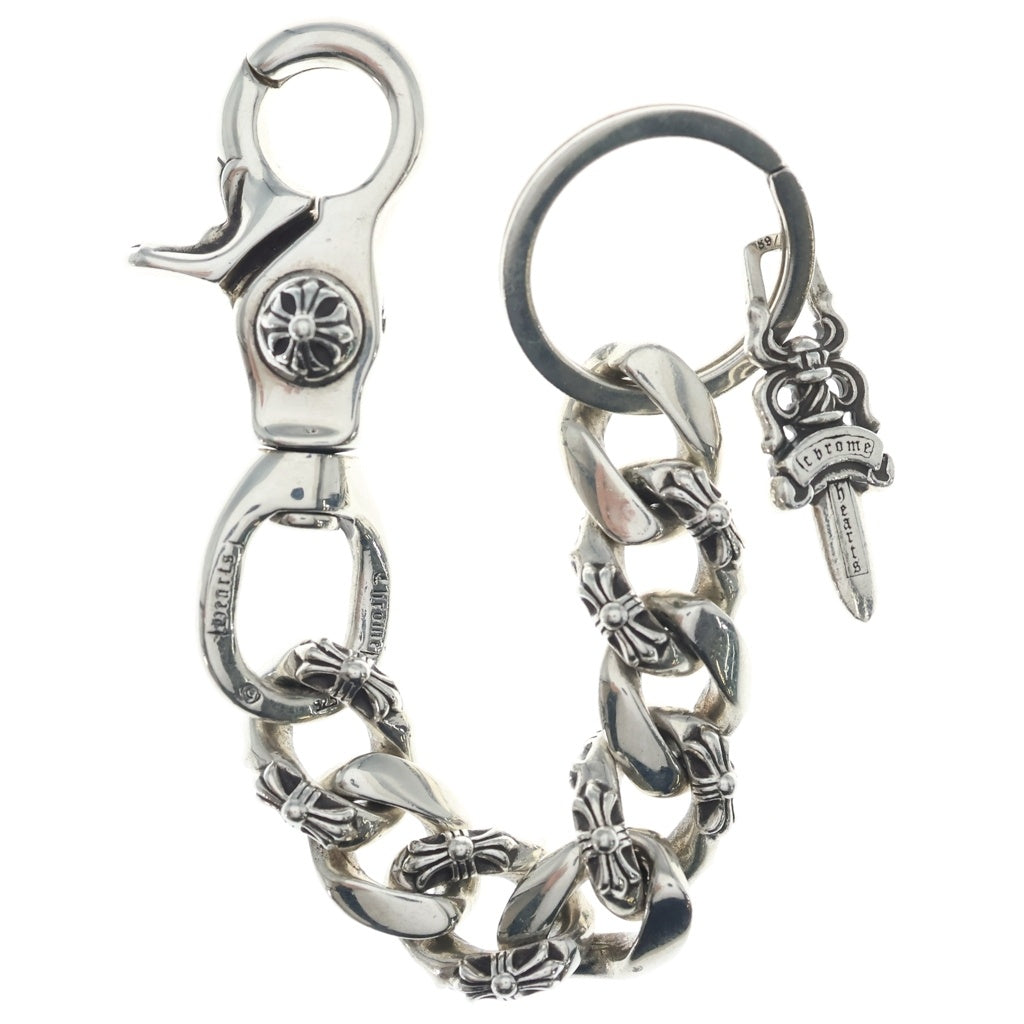 CHROME HEARTS(クロムハーツ) CLP CHN FANCY-L/ロングファンシーリンク キーチェーン シルバー BCA072