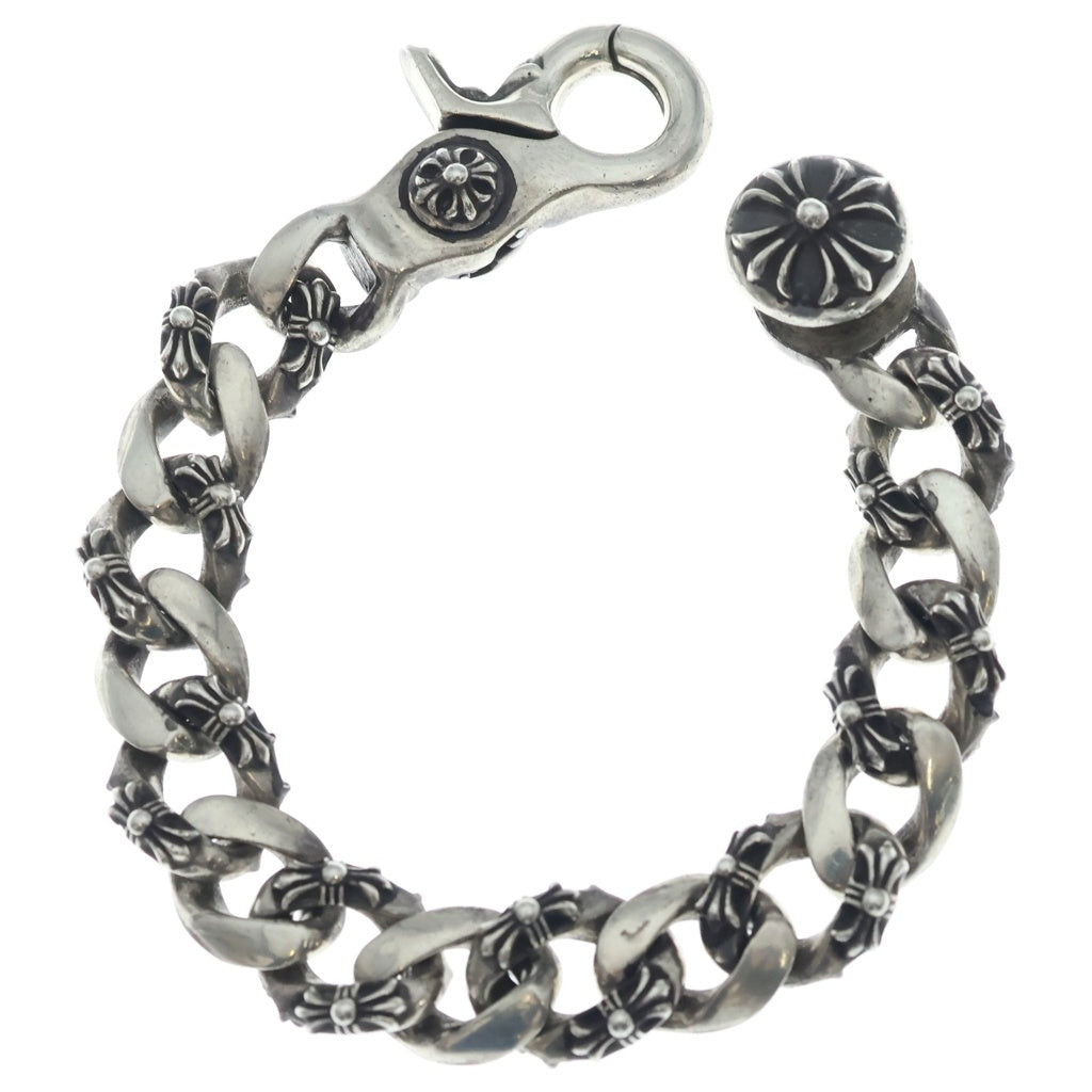 CHROME HEARTS(クロムハーツ) FNCY CHN LNK ファンシーリンククリップブレスレット 15リンク シルバー BCA145