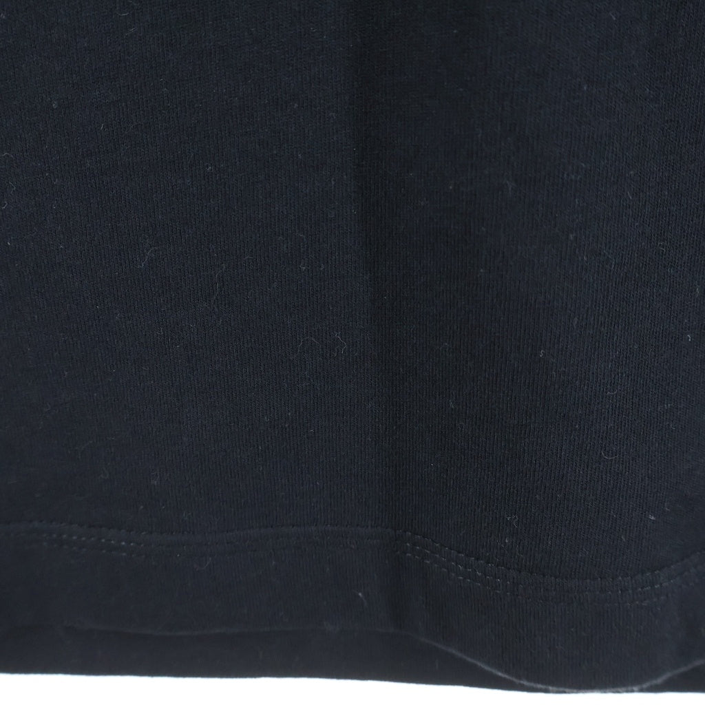 BURBERRY(バーバリー) CHECK LABEL T-SHIRT チェックラベル ロゴデザイン クルーネック カットソー 半袖Tシャツ ブラック 8104889