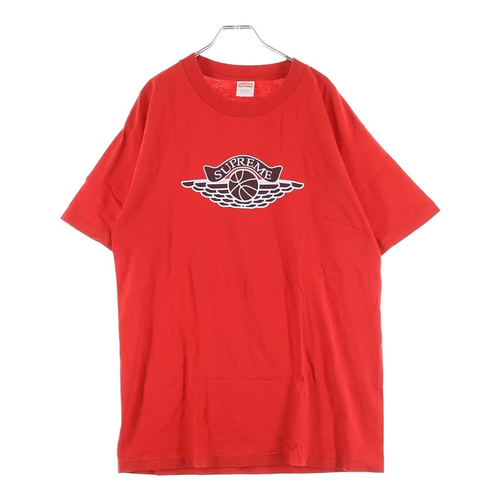 SUPREME(シュプリーム) 90S VINTAGE ×NIKE JORDAN Wing Logo Tee ヴィンテージ ナイキ ジョーダン ウィング ロゴデザイン クルーネック カットソー 半袖Tシャツ レッド