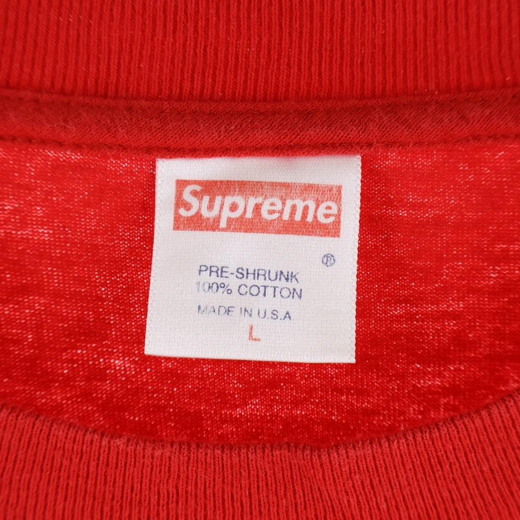 SUPREME(シュプリーム) 90S VINTAGE ×NIKE JORDAN Wing Logo Tee ヴィンテージ ナイキ ジョーダン ウィング ロゴデザイン クルーネック カットソー 半袖Tシャツ レッド