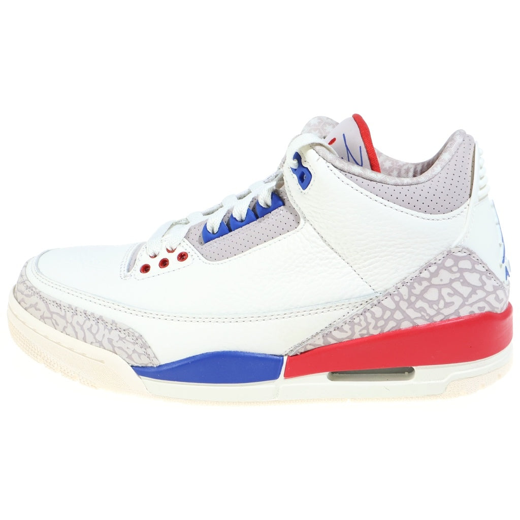 NIKE(ナイキ) AIR JORDAN 3 RETRO エアージョーダン スリー レトロ ハイカットスニーカー ホワイト US8/26cm 136064-140