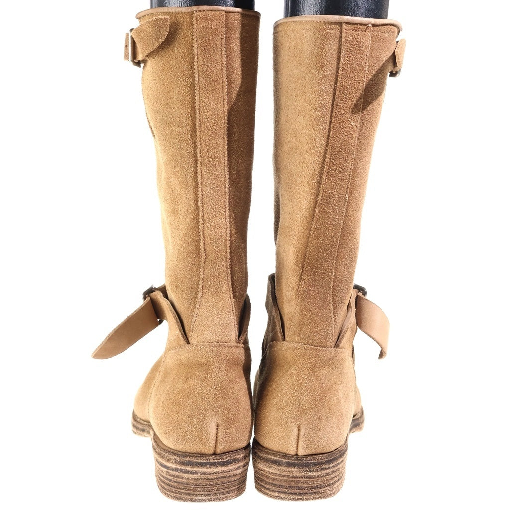TAKAHIROMIYASHITA The SoloIst.(タカヒロミヤシタザソロイスト) 24SS ×GUIDI ENGINNER BOOT グイディ レザー エンジニア ブーツ ブラウン SGDF.0002
