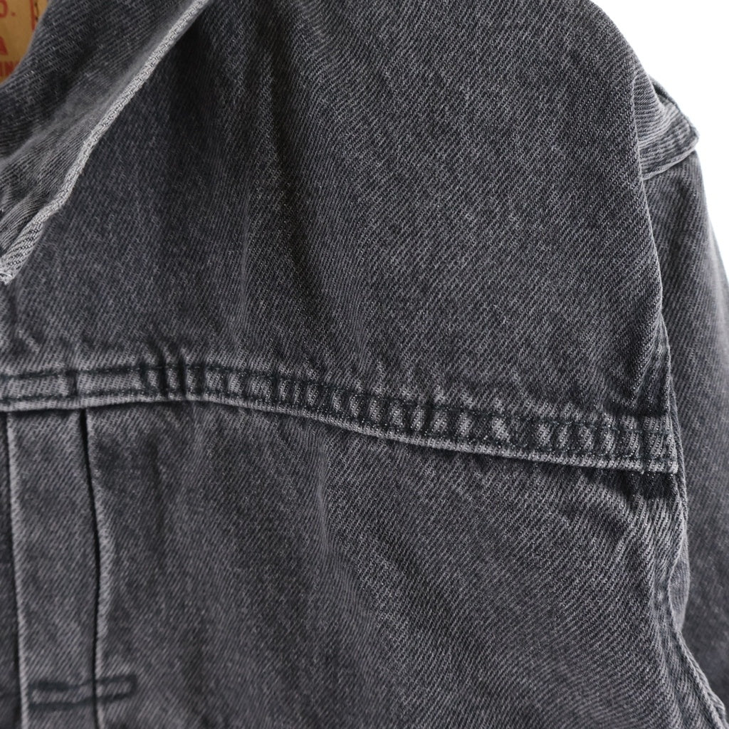 Levi's(リーバイス) 25SS ×UNDERCOVER TYPE I TRACKER JACKET アンダーカバー タイプ ワン トラッカー デニムジャケット ブラック 001YX0000