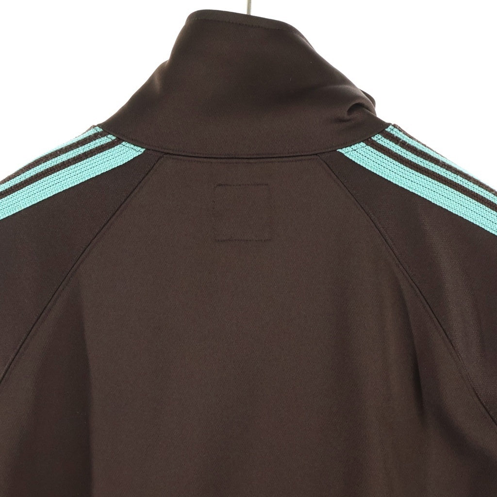 Needles(ニードルス) ×Girls Don't Cry TRACK JACKET ガールズドントクライ ロゴデザイン ジップアップ トラックジャケット ブラウン HM410